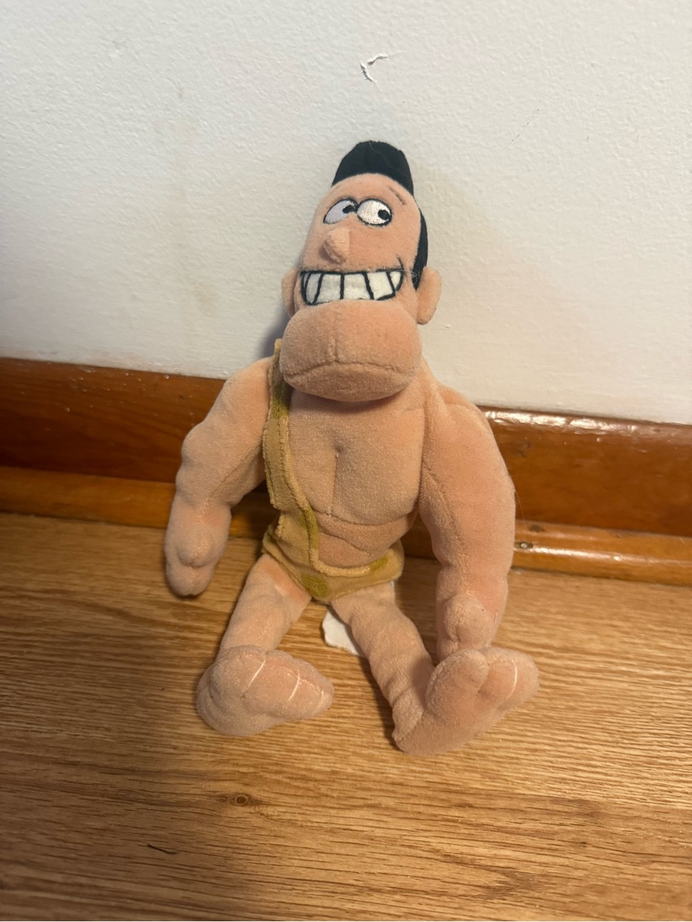 The Disney Store George Of The Jungle 8" Plush Bean Bag Toy